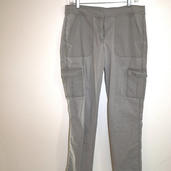 Eileen Fisher Denim - Eileen Fisher light gray colored jeans